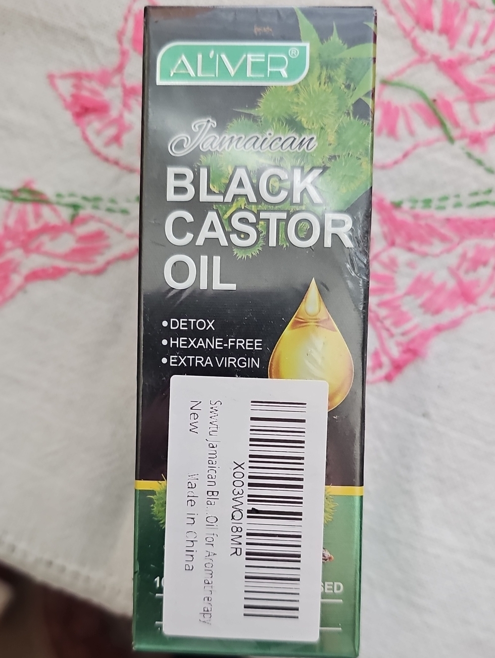 Jamaican Black Castor Oil - Black & Green